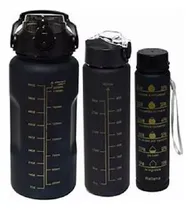 Comprar Botella Motivacional Plastico Set X3 Botellon