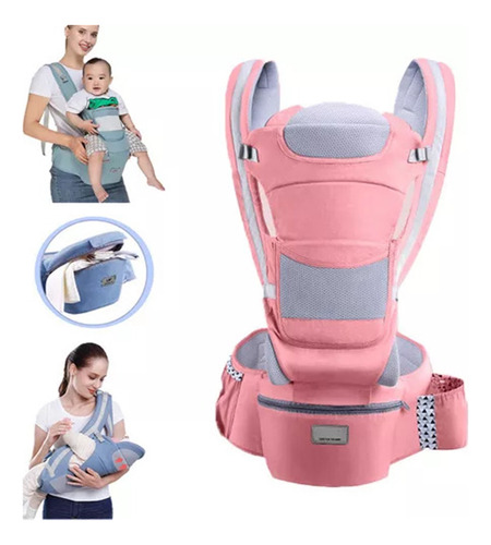 Cargador Ergonómico Para Bebés Canguru Passeio Conforto Mae