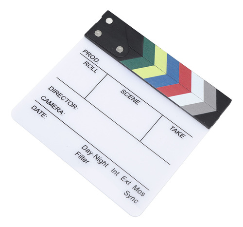 Director De Film Clap Board Filmando Clapper Board Clapboard