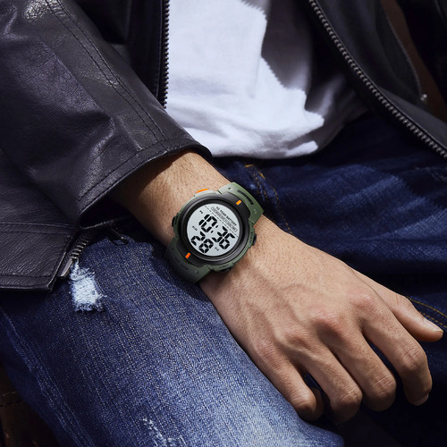 . Reloj Pulsera Digita Skmei 1560 10atm Reloj De Buceo