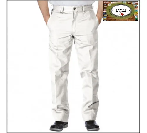 Pantalon blanco pintor sale