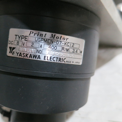 Servo Motor De Induccion, Yaskawa, Japon, Ugpmen-07-kci2