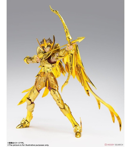 Imagem 3 de 5 de Figura Aiolos De Sagitário Saint Seiya Cloth Myth Ex Bandai