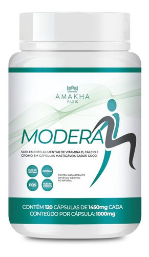 Suplemento Modera Amakha Paris 120 Capsulas