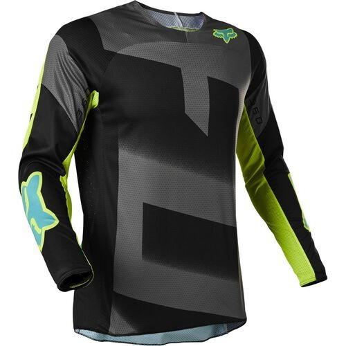 Remera Mx Fox 360 Rkane Negro Verde 