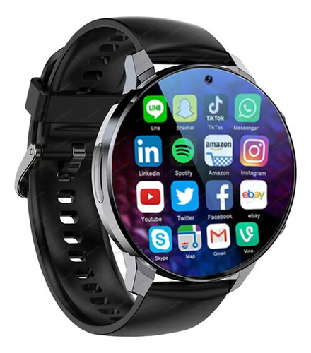 Relógio Smartwatch Unisex Bluetooh 2gb De Memória Andoid Ios