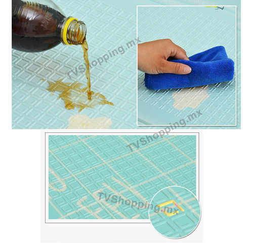 Tapete Alfombra Colchoneta Didáctico Para Bebe Doble Vista