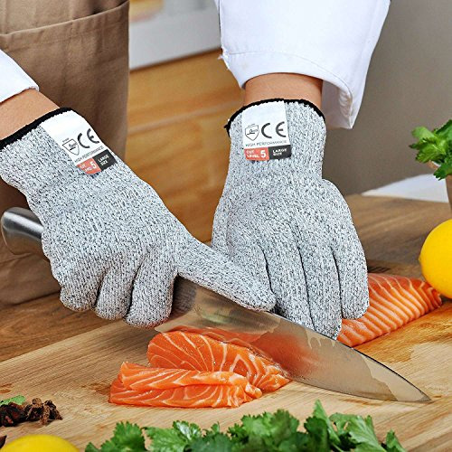 Cut Resistant Gloves Utility Breathable Work Gloves Tou...