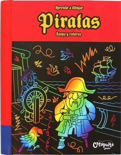 Aprende A Dibujar Piratas - Raspa Y Colorea