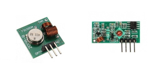 Módulo Híbrido 315mhz Tx+rx | Genérico Do Rt4+rr3