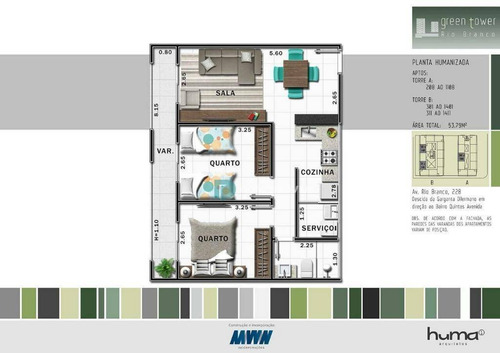 Imagem 20 de 30 de Apartamento 2 Quartos, 1 Vaga De Garagem - Quintas Das Avenidas - Juiz De Fora - Ap0423