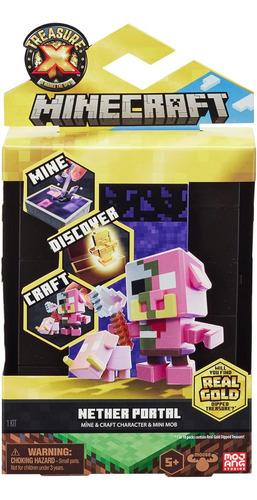 Treasure X Minecraft S1 Nether Portal Craft