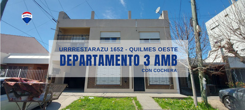 Alquiler Departamento 3 Ambientes - Quilmes Oeste