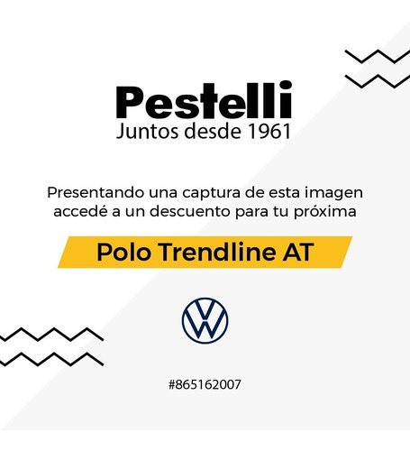 Volkswagen Nuevo Polo Trendline 1.6 110 Cv At // Pestelli