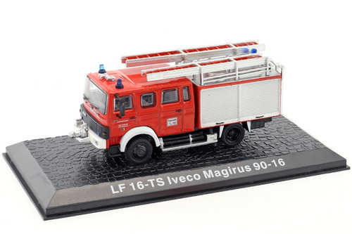 Camión De Bomberos Iveco Magirus 9016 Lf 16ts 1/72 Ixo Atlas