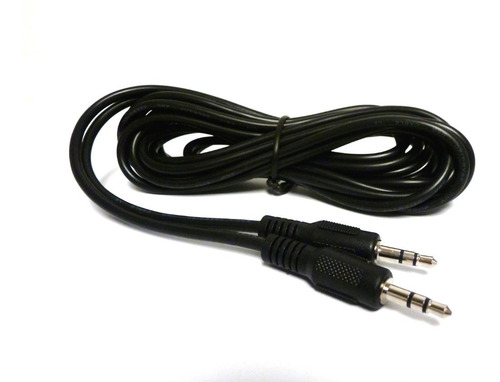 Cable Auxiliar De Audio Estereo Plug 3.5mm A Plug 3.5mm 1mt