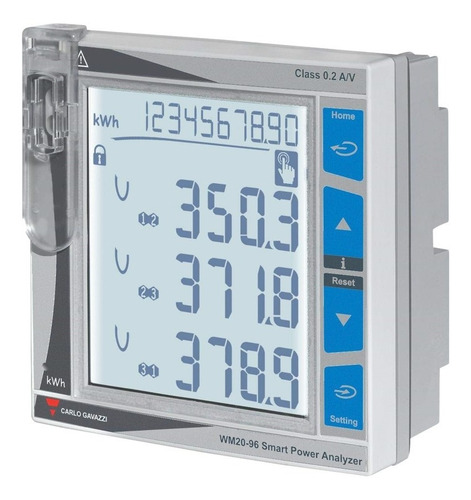 Wm20av53h Carlo-gavazzi Smart Modular Power Analyzer 4