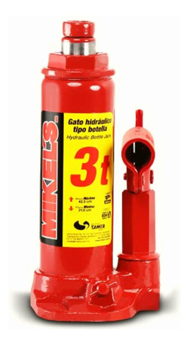 Mikel's Gh-3 Gato Hidráulico De Botella Con Tornillo De