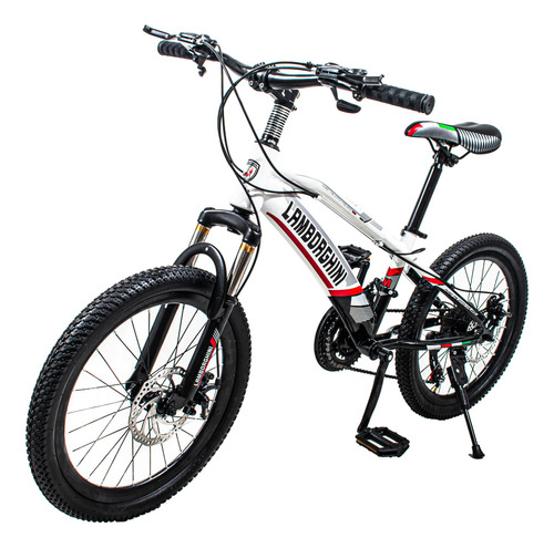 Bicicleta Mountain Bike Rodado 20 Lamborghini 217159