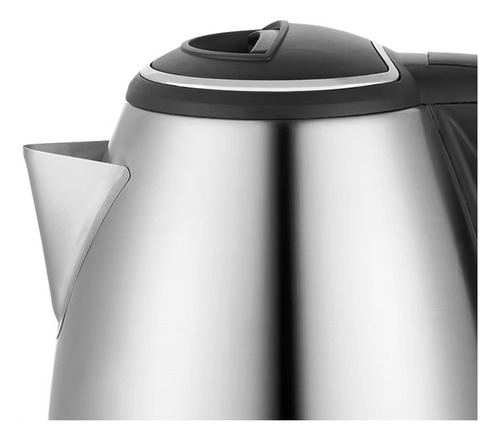 Jarra Pava Eléctrica Acero Inoxidable 2 Litros 2000w Plateado