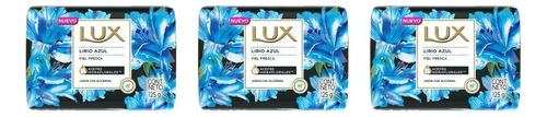 Jabon De Tocador Lux Botanicals Lirio Azul 125 Grs Pack X3u
