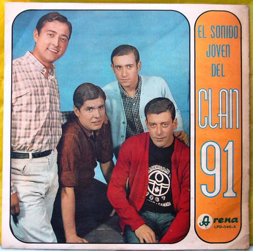 Clan 91 - El Sonido Joven Del Clan 91 - Lp Chile Año 1967 