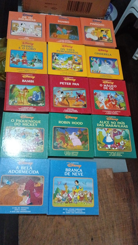 Livro Clássicos Disney 14 Volumes