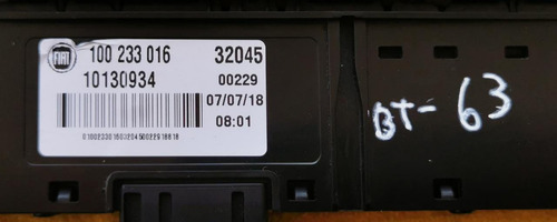 Switch Boton Intermitentes Y Defroster Fiat Mobi Uno 15-2020 (Usado)