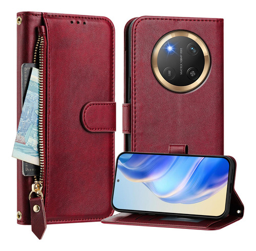 //funda Tipo Cartera Con Correa Para Honor X9c 5g/magic 7 Lite