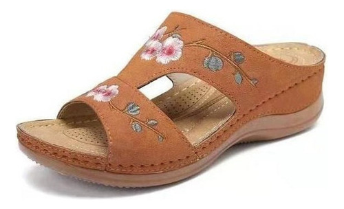 Brown 38 Zapatos Ortopédicos Sandalias De Punta Abiert