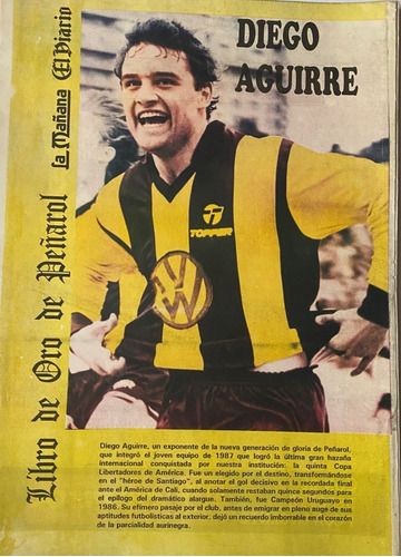 Poster Peñarol Del Libro De Oro 1991 Diego Aguirre Ez2c