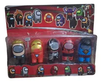 Comprar Among Us Avengers Muñecos Set X5