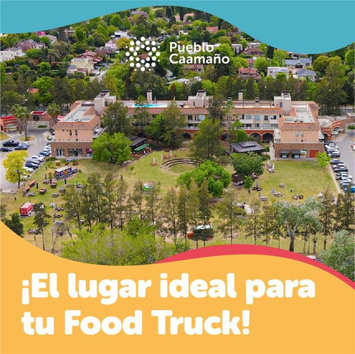 Trae Tu Foodtruck A Pueblo Caamaño! Ubicación Privilegiada En Pilar Con Gran Flujo De Personas Y Marcas Reconocidas.