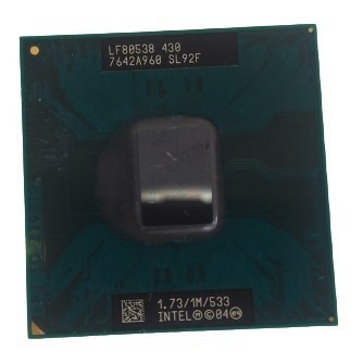 Processador Mobile Intel Celeron M 430 1.73/1m/533 Sl92f (Usado)