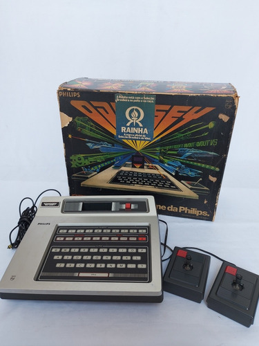Video Game Odyssey Da Phillips -  1983 C/ Caixa (6 C)