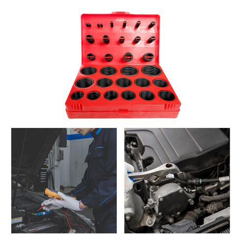 Kit Surtido De Juntas Tóricas Métricas Caja Roja 347uds.