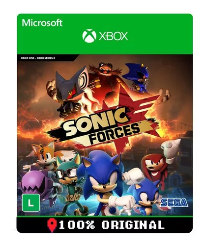 MMS GAMES - SONIC FORCES DIGITAL STANDARD EDITION XBOX - CÓDIGO 25