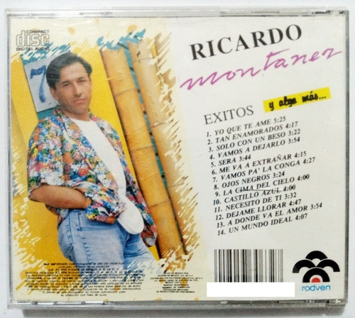 Ricardo Montaner Éxitos Y Algo Más Cd Original (Usado)