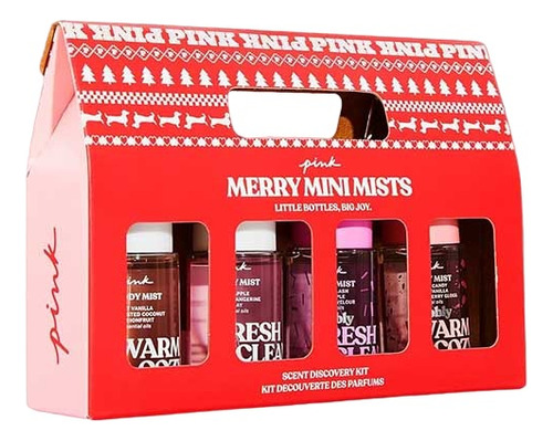 Pink Kit Merry Minis Mist 4pz 100% Original