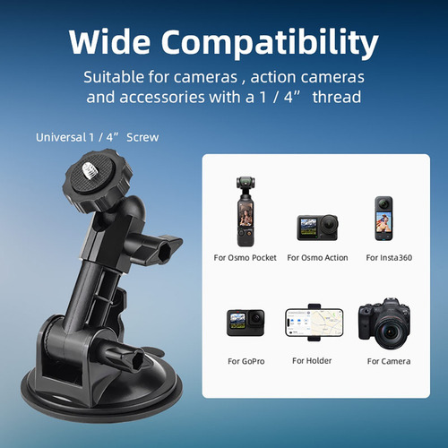 Soporte Con Ventosa Para Cámara De Acción Dji Osmo Pocket 3