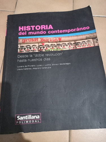Historia Del Mundo Contemporaneo Polimodal Santillana