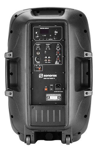 Caixa Som Amplificada Bluetooth Mp3 Usb 15 Polegadas Tripé Cor Preto 120-240v