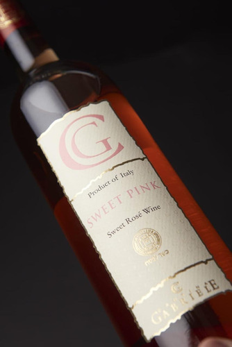 Vino Moscato Pink Rosado Dulce Gabriele Italia Kosher 750ml