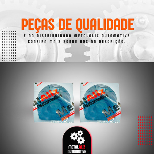Par Bucha Barra Estabilizadora Traseira New Beetle 2006/2010