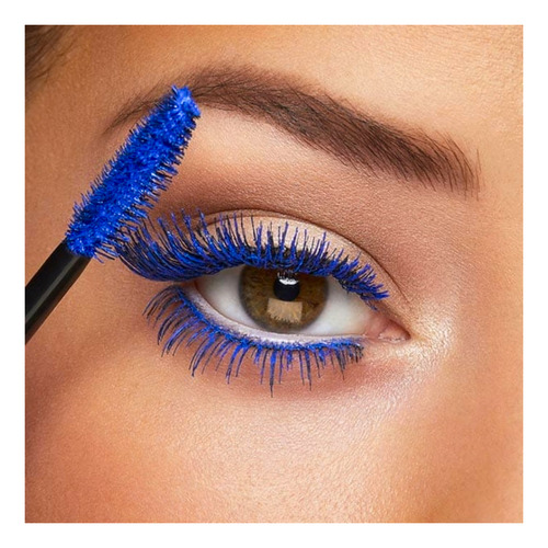 Mascara De Pestañas Volume False Lash Color Azul Karité