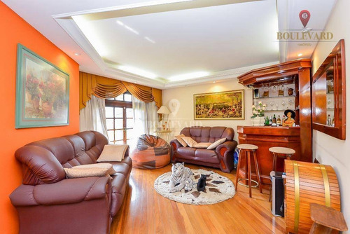 Casa Com 3 Dormitórios À Venda, 332 M² Por R$ 1.200.000 - Capão Raso - Curitiba/pr - Ca0168