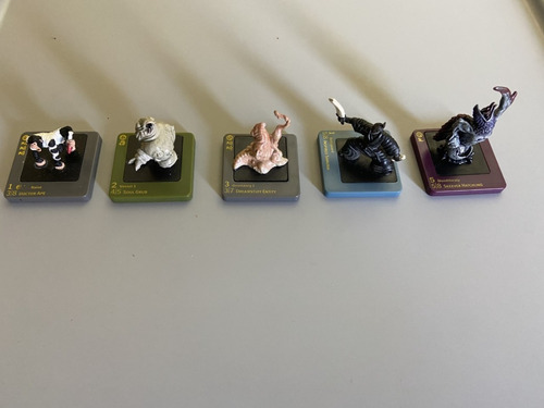 5 Mini Figuras De Dream Blade Miden 5 Y 10 Cms 