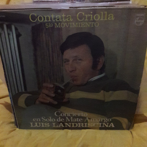 Vinilo Luis Landriscina Contata Criolla 5º Movimiento F3