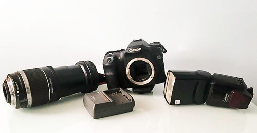 Maq. Fotog. Eos 50d - Lente 18-200 - Flash 580ex