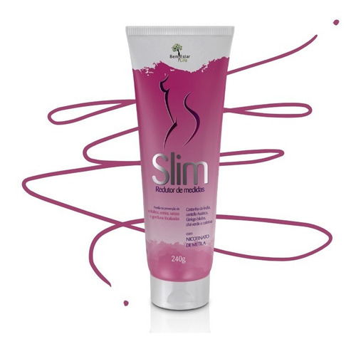 Gel Slim P/ Massagem Linfática Bem Estar Life